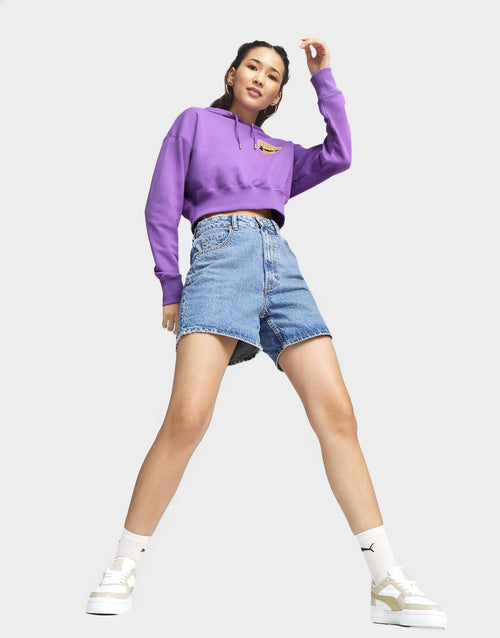 TEAM Cropped Hoodie