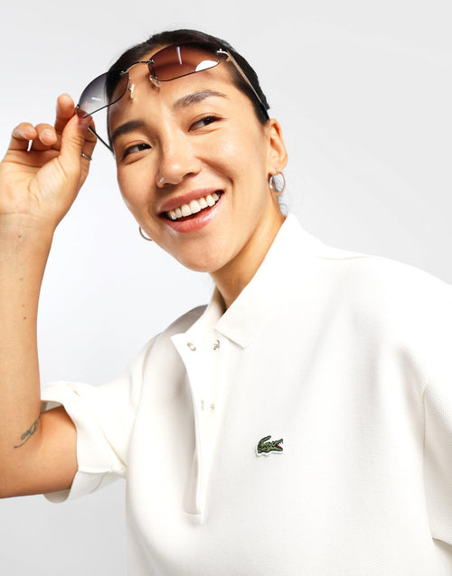 Double Sided Pique Oversized Polo