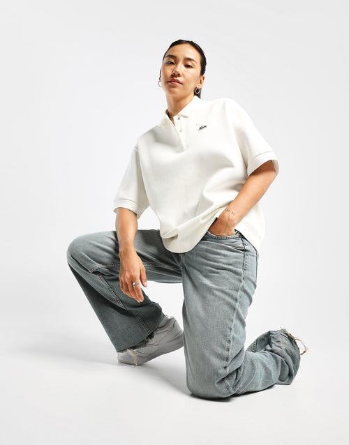 Double Sided Pique Oversized Polo