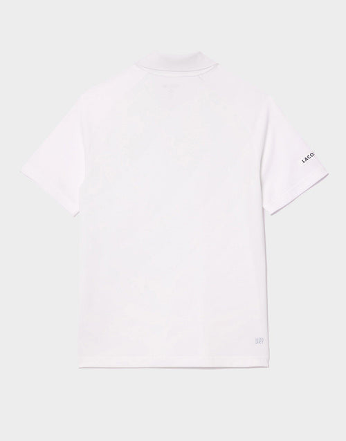 Flocked Pique Polo Shirt