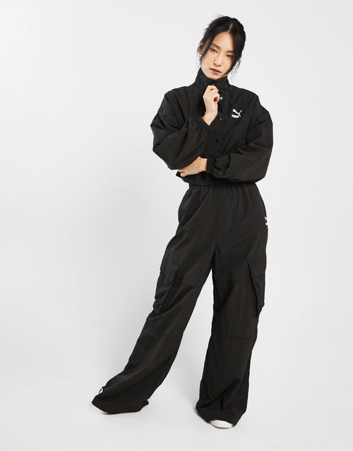 DARE TO Cropped Woven Jacket