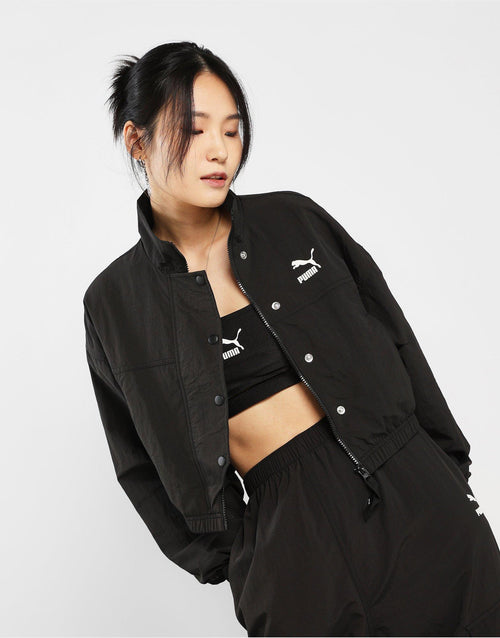 DARE TO Cropped Woven Jacket