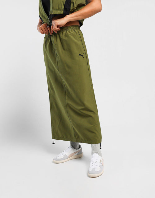 MIDI WVN SKIRT