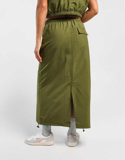 MIDI WVN SKIRT