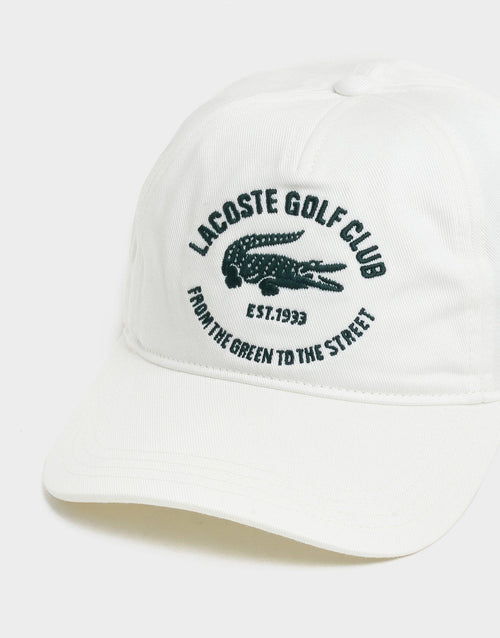 Unisex Embroidered Cotton Twill