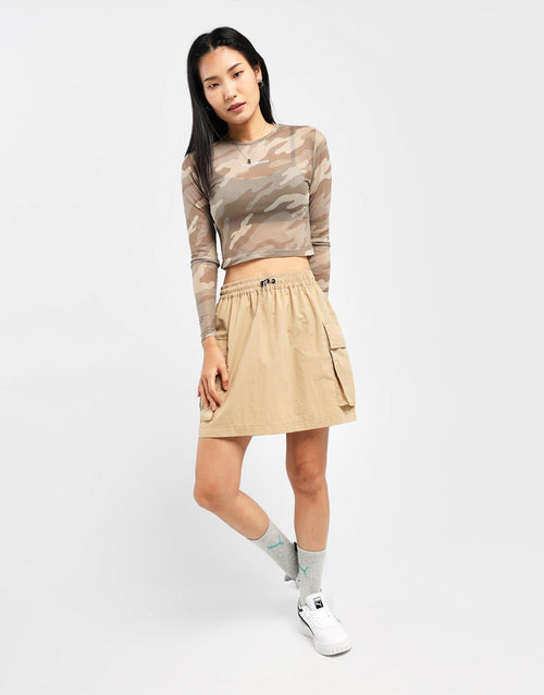 Mesh Camo Top